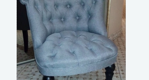 Обшивка стула на дому. Соликамск